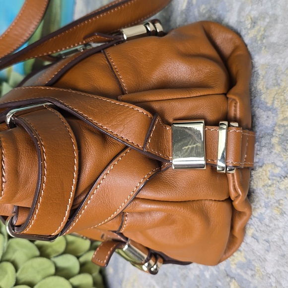 LK BENNETT Medium  Brown Anna Leather Handbag - Picture 8 of 16